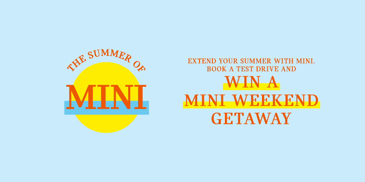 WIN A MINI WEEKEND GETAWAY